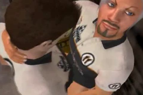 3D hunk receiveting plowed anally