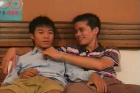 two Chinese boyz Going At It
