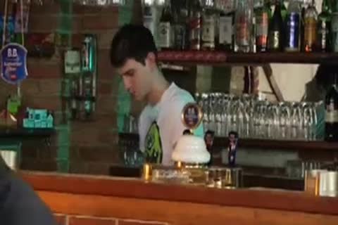 attractive homosexual gooy gang team plow