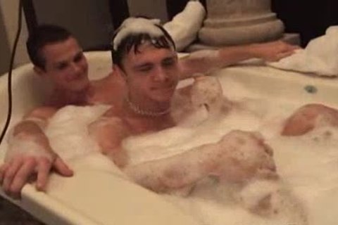 Muscled college guy nailed rough video