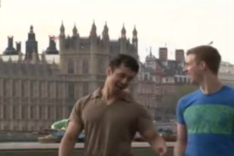 Rafael bangs English Lad