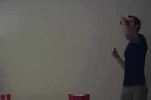 Beer Pong challenge