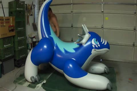 This Is A Custom Inflatable dildo That Is a lot of pleasure To Ride (and cum All Over)