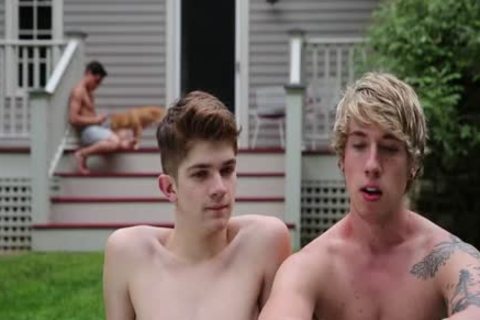 Levi, Jack, And Lukas plow