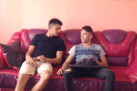 two fashionable Romanian teens With Very admirable cocks Have enjoyment OnCam
