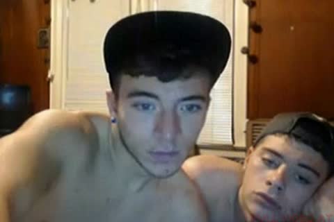 Two amateur twinks First Time On webcam