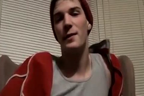 dilettante twink Benz likes engulfing Toes And Masturbating Alone