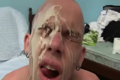 Two fine Skinheads Pull Of raiment To suck rod