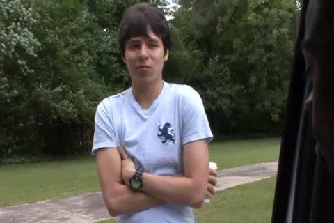 Leon Sparks Gives A black twink Some pooper