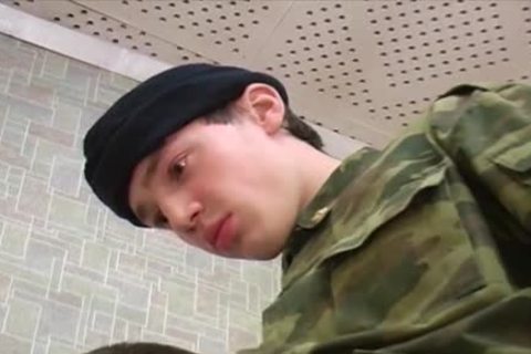 A young Army teen acquires His 10-Pounder Sucked