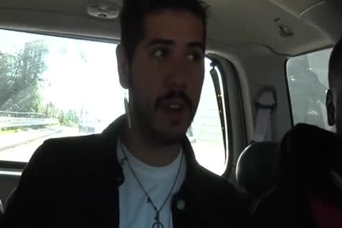 A White homo lad nails Two black guys!