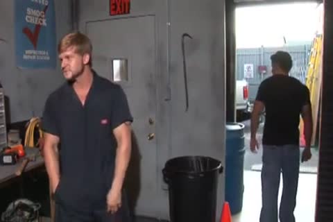 Up In The Garage Office