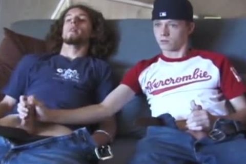 Adam And EJ sucking lad dong