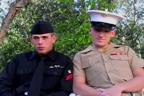 Military knob Buddies swap - Josh Williams And Matt Woods