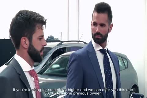 tight Car Salesperson bang His Client