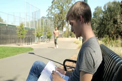 Hunk And twink Expect For Humungous Climax In The Process Of