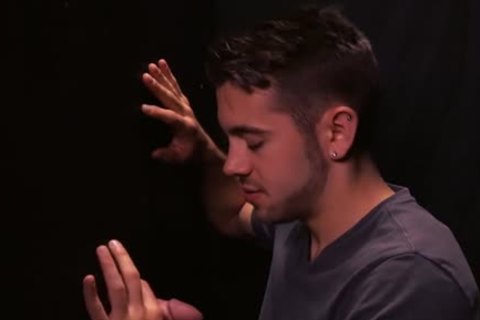 Playing with penis daddy