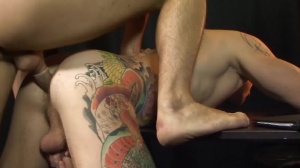 In The Dog abode - Harley Everett with Jay Roberts butthole poke