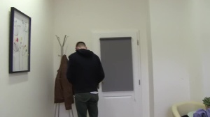 Czech lad with slutty lean body acquires boner