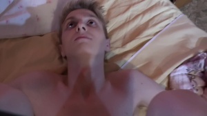 A blond bi-curious Czech lad in reality sex