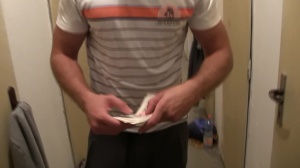 A football player with a naughty smooth cock