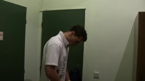 An non-professional lad from Prague jerks off and spunk