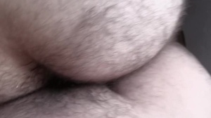 A teddy bear acquires a shlong into his hairy booty