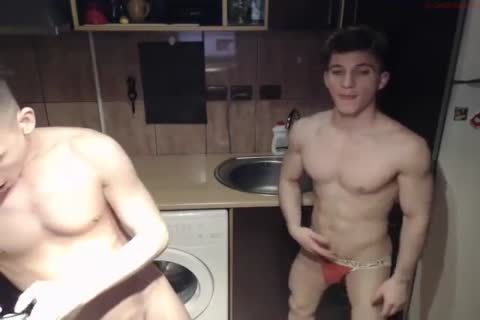 bareback web camera boyz In Kitchen