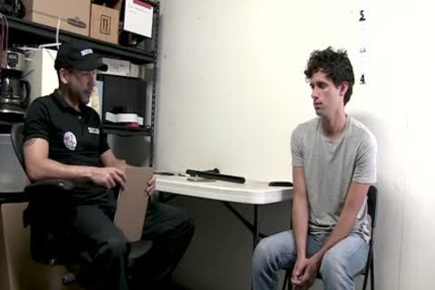 Security Guard Sticks A Billy Club In A Perps filthy ass