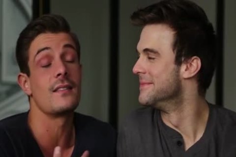 big ramrod homosexual anal invasion With goo flow