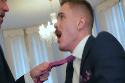 TWO BUSENESS fellows FUCKUNG THEIR toy