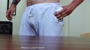 Shy lad makes a decision to act lascivious to ace the interview