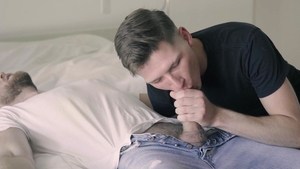 FamilyDick.com - Lewd Lukas Stone sneak sucking penis