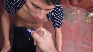Latin Leche: Young student spit in the street