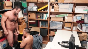 Young Perps - Ricky Diego caught striptease sex scene