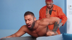 BROMO - Big cock Bo Sinn and impression Eddy Ceetee cumshot
