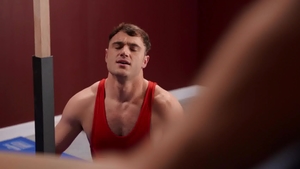 DrillMyHole: American Dante Colle bareback blowjob cum indoor