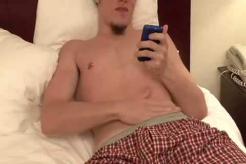 Caught Stroking, His friend Joins In