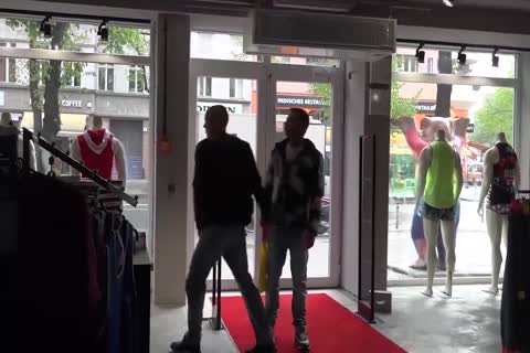 threesome AT SEXSHOP