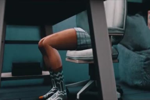 Hunk goes for hard slamming HD