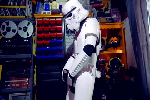 Stormtrooper Jerking webcam