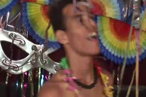 Twinky trio, lusty Barebak At Party