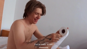 CzechHunter: Inked Czech dick sucking indoor