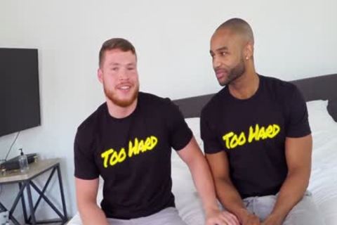 Interracial Love - tasty underwear Model Takes On new guy