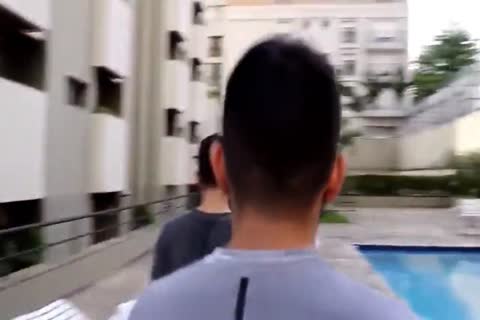 Latino twink acquires Double permeated
