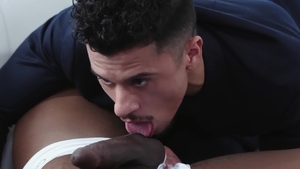 Noir Male - Latin Armond Rizzo plowed by huge penis Max Konnor