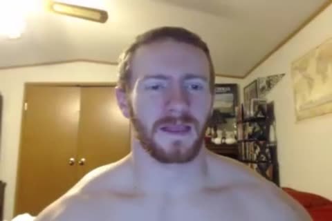 Ginger dude discharges another big Load