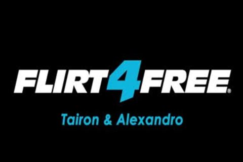 Tairon Alexandro On FlirtFree ebon Flexes Muscles As L