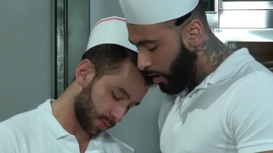 RagingStallion: Employee Bennett Anthony hard swallow