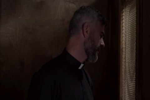 Catholic twink Edward Terrant Misbehaves And Priest Gives Him A Lesson